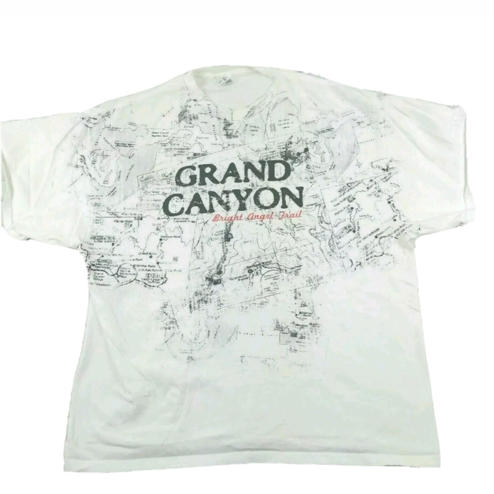 Vintage Grand canyon Arizona Map Delta Pro Shirt